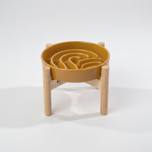 Ceramic Slow Feeder Dog Bowls