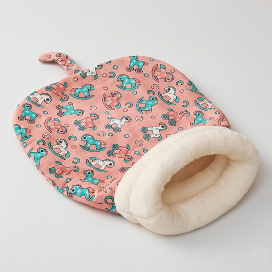 Cozy Cat Sleeping Bag With Pocket