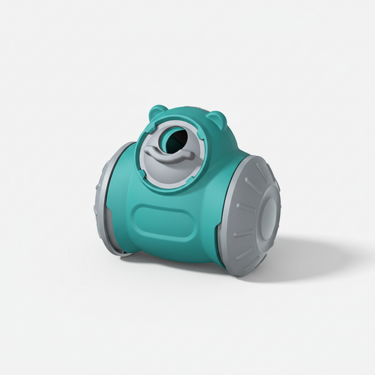 Interactive Slow Feeder Toy with Adjustable Release