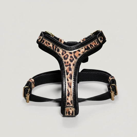 Leopard Leather Harness