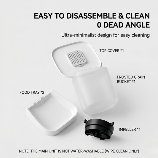 Smart Automatic Pet Feeder With Even Dispense