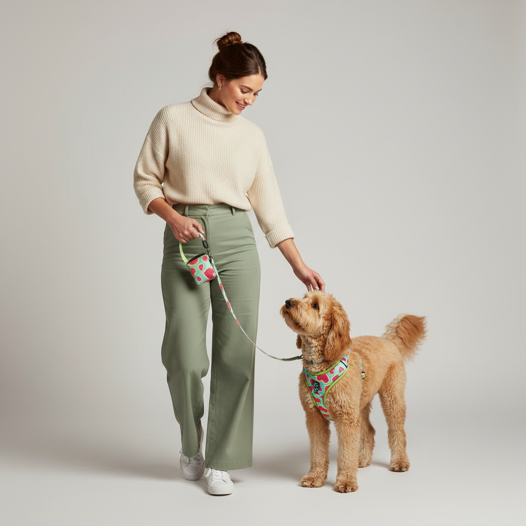 3-Piece Harness & Leash Set