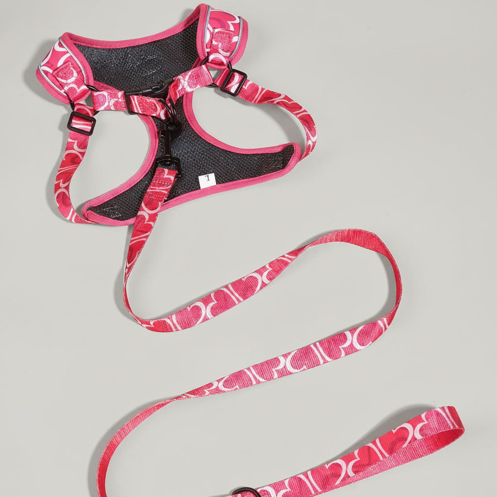 3-Piece Harness & Leash Set
