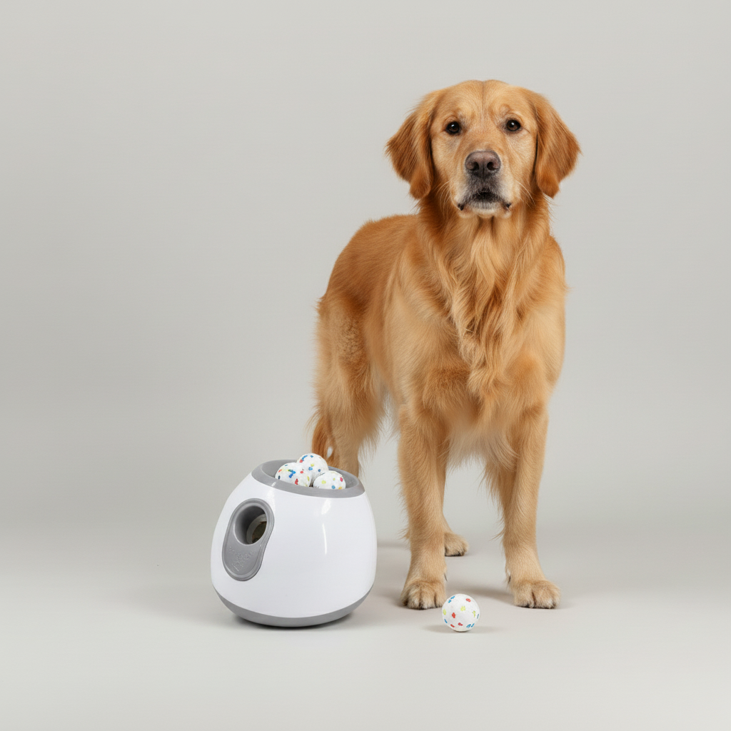 Automatic Dog Ball Launcher With 3 Distance Settings
