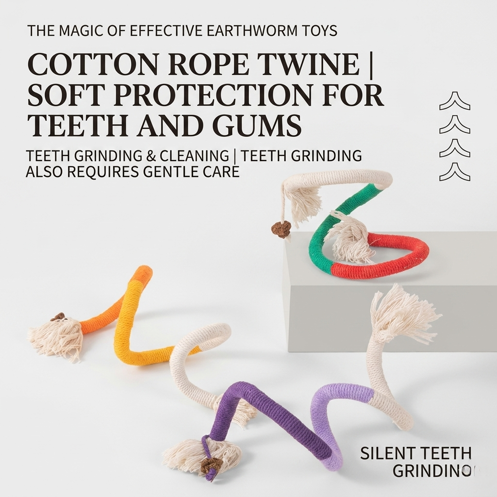 Braided Cotton Cat Toy With Matatabi Beads