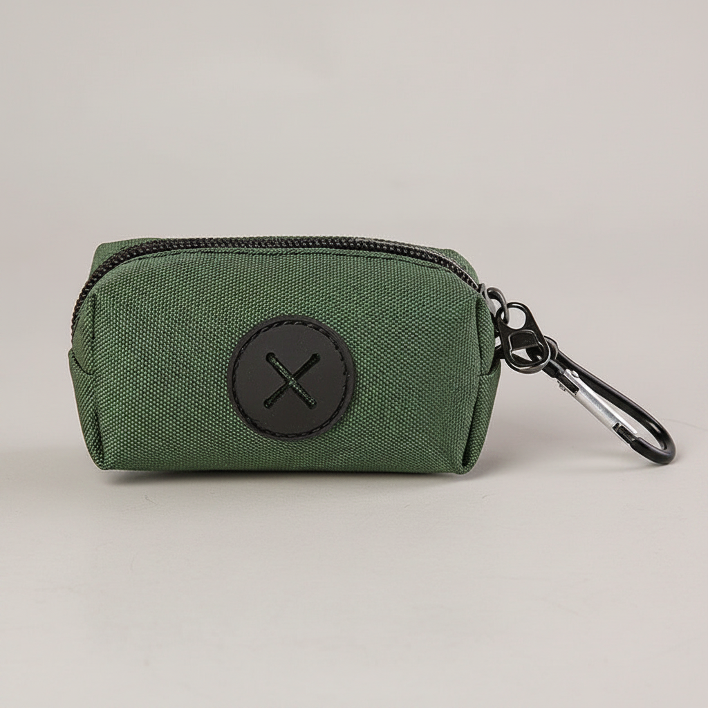 Canvas Utility Pouch With Carabiner
