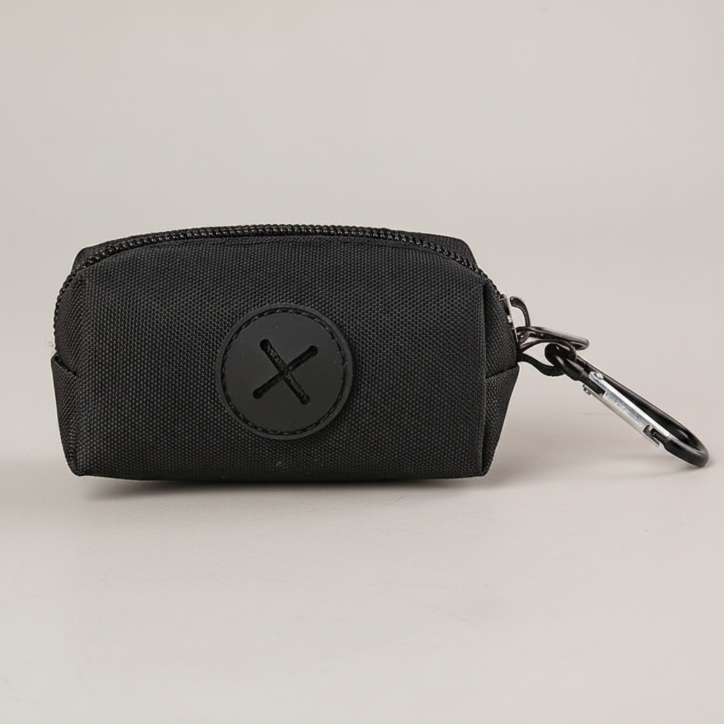 Canvas Utility Pouch With Carabiner