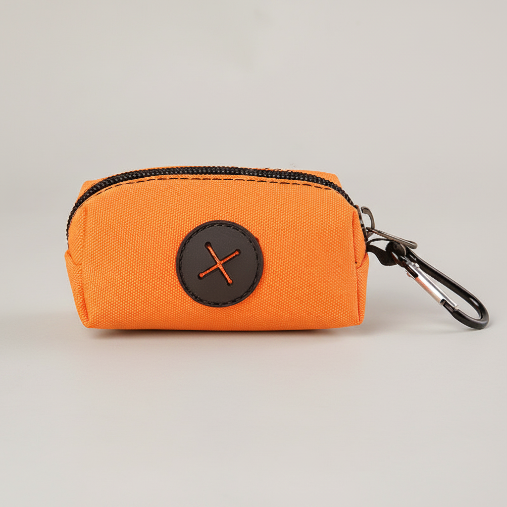 Canvas Utility Pouch With Carabiner