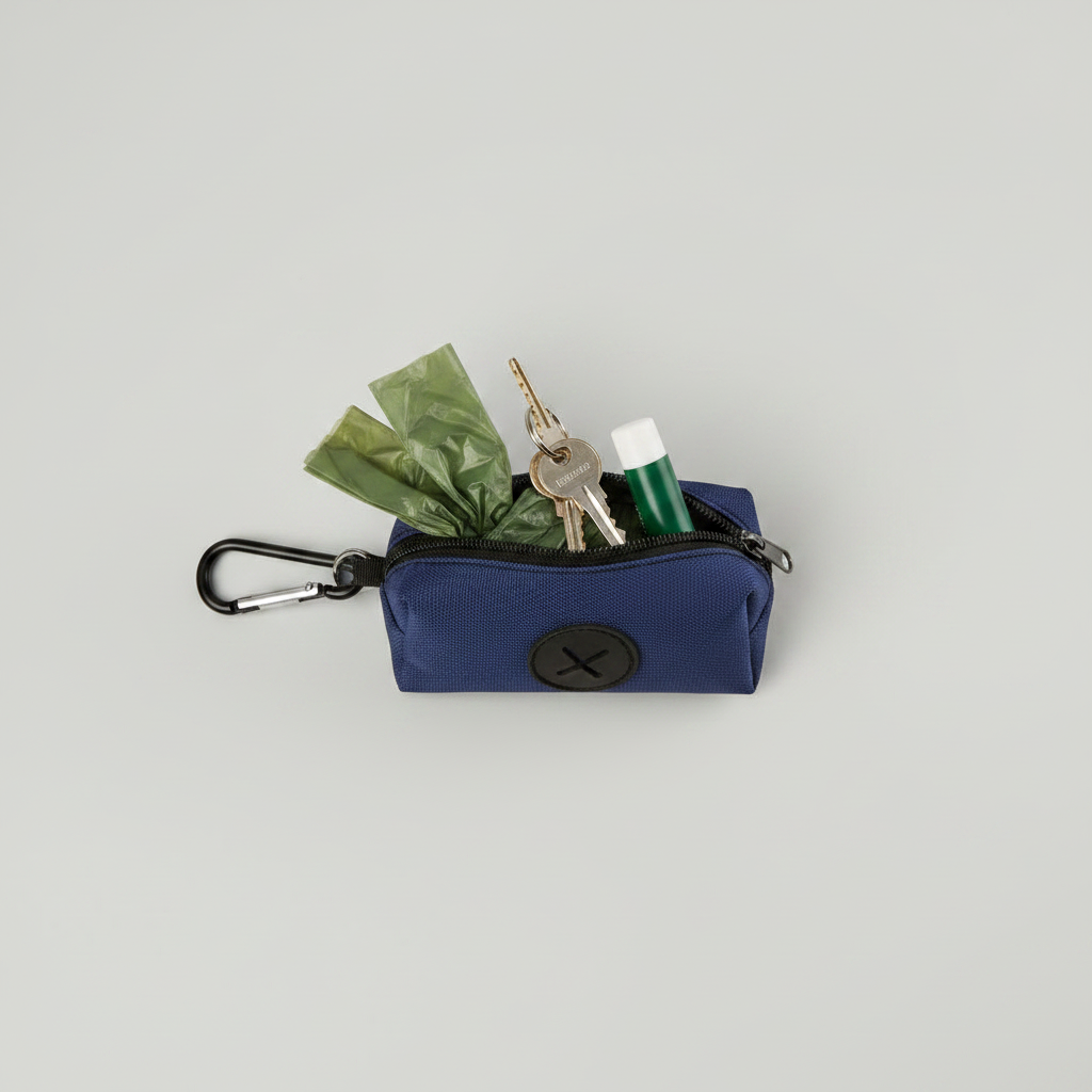 Canvas Utility Pouch With Carabiner