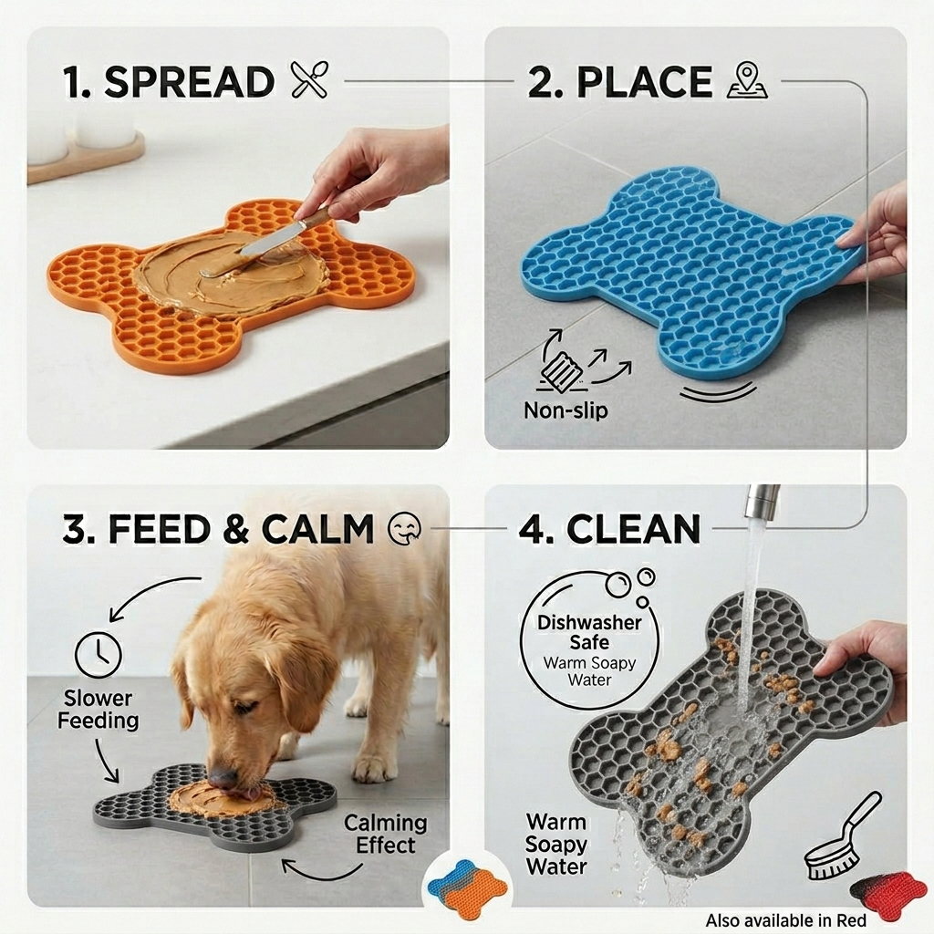 Chic Mat With Bone Pattern