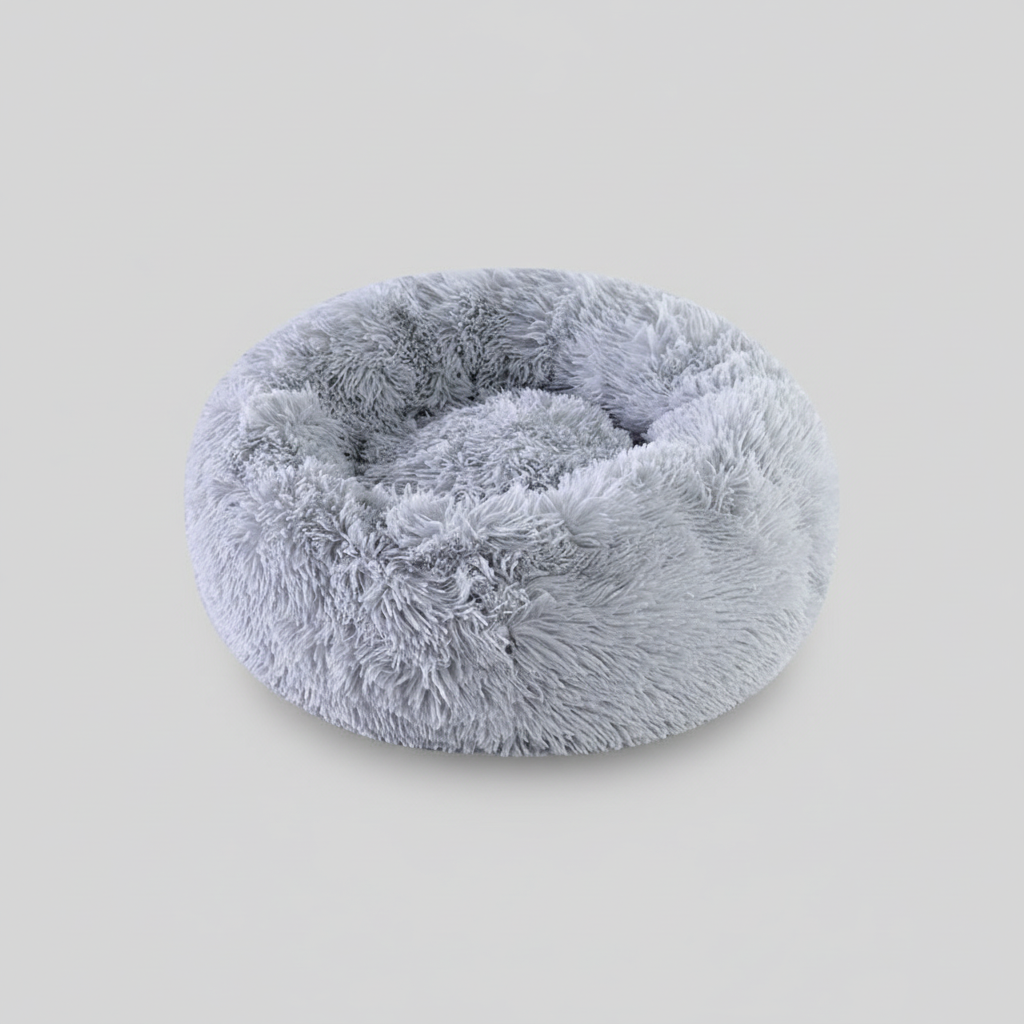 Comfort Donut Pet Bed With Raised Edges