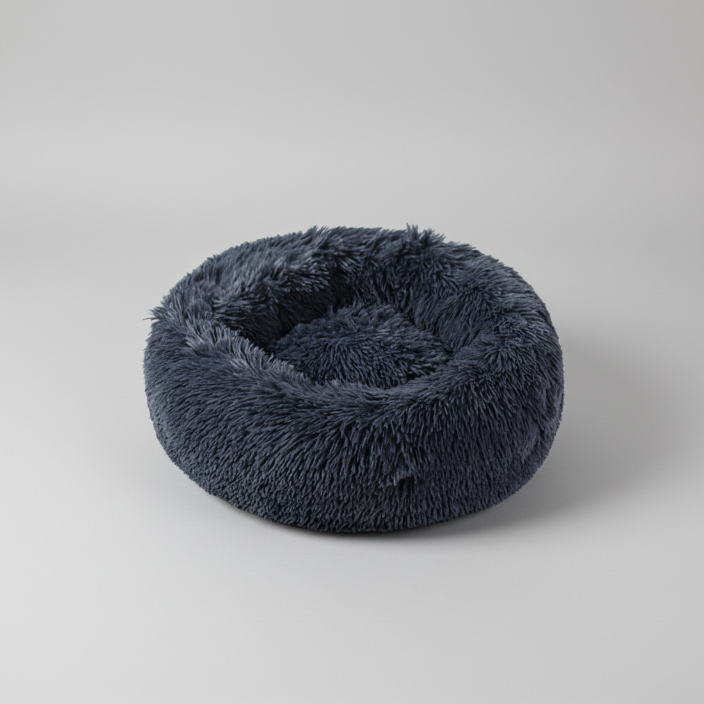 Comfort Donut Pet Bed With Raised Edges