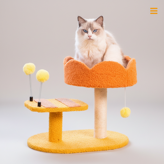 Compact Cat Activity Station