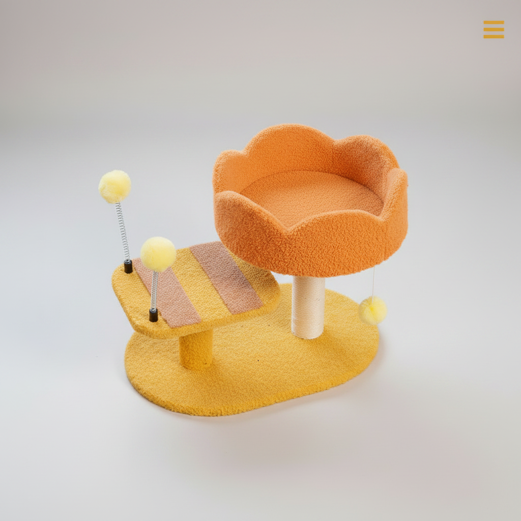 Compact Cat Activity Station