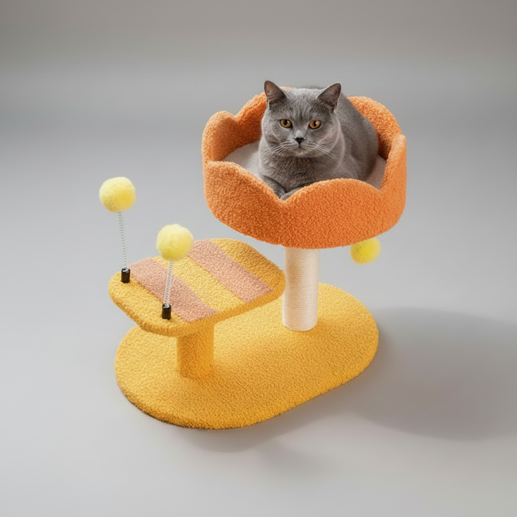Compact Cat Activity Station