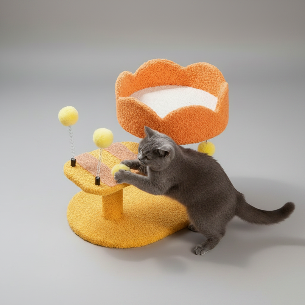 Compact Cat Activity Station