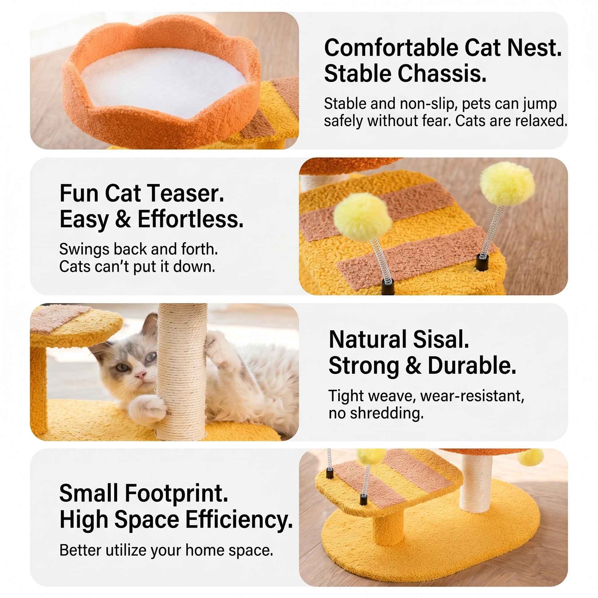 Compact Cat Activity Station