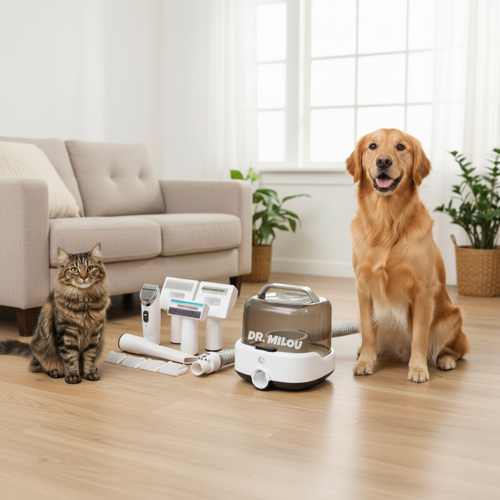 Cordless Vacuum Grooming Kit