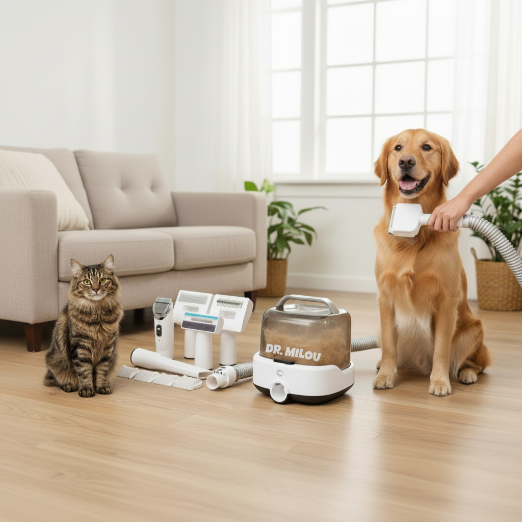 Cordless Vacuum Grooming Kit
