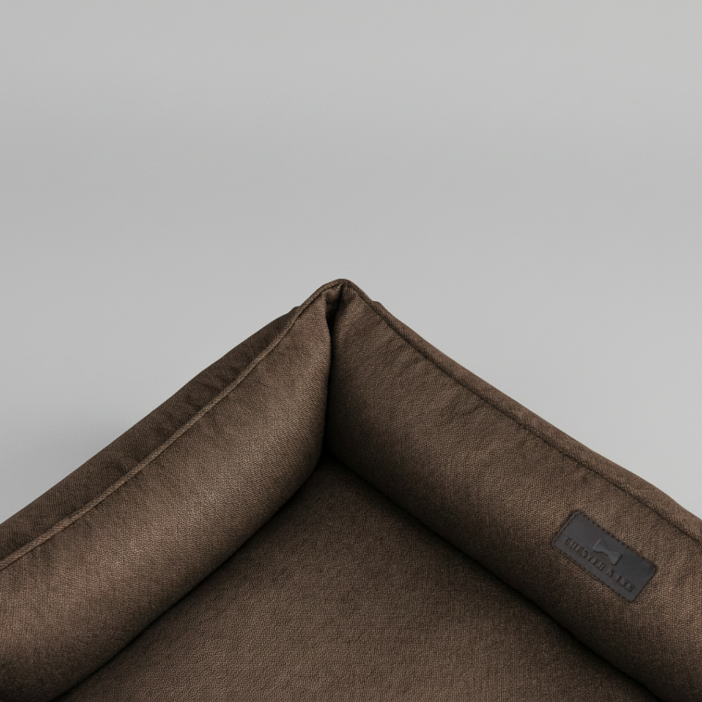 Cotton Sleeper Dog Bed With Flat Surface