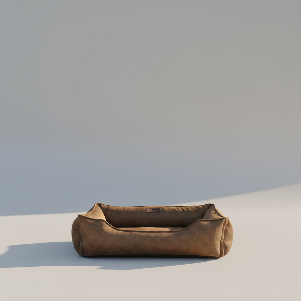 Cotton Sleeper Dog Bed With Flat Surface