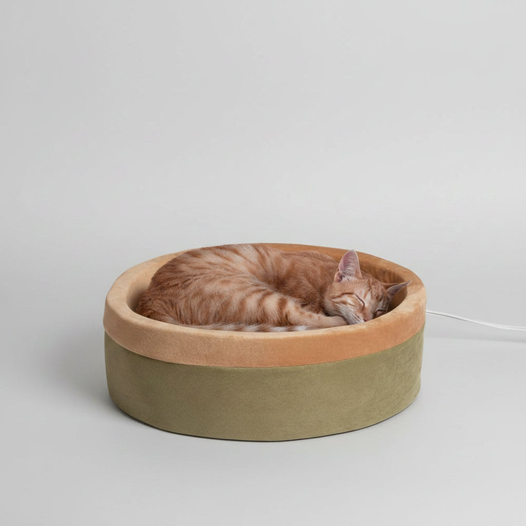 Cozy Cat Bed With Heating