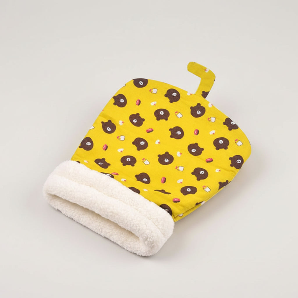 Cozy Cat Sleeping Bag With Pocket