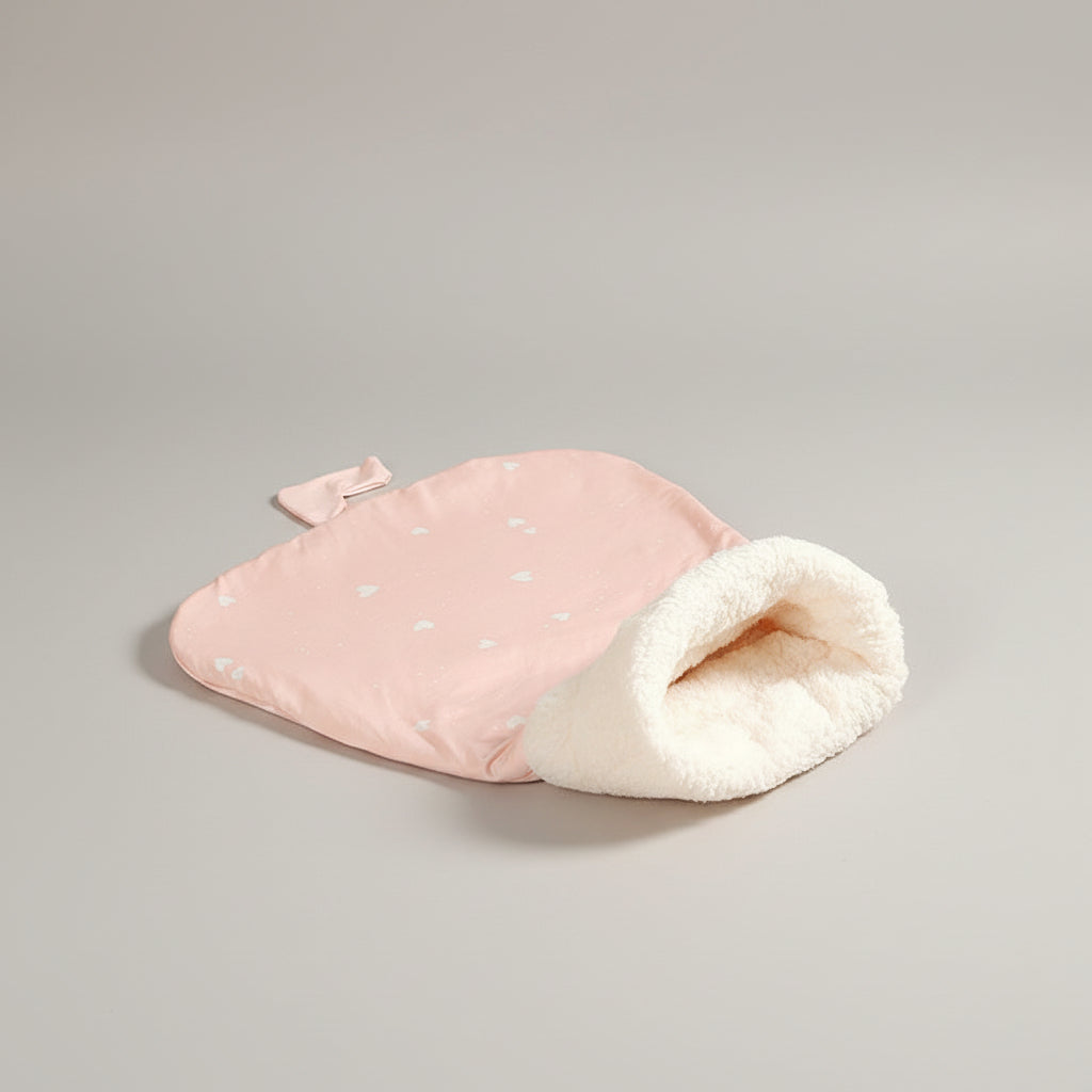 Cozy Cat Sleeping Bag With Pocket