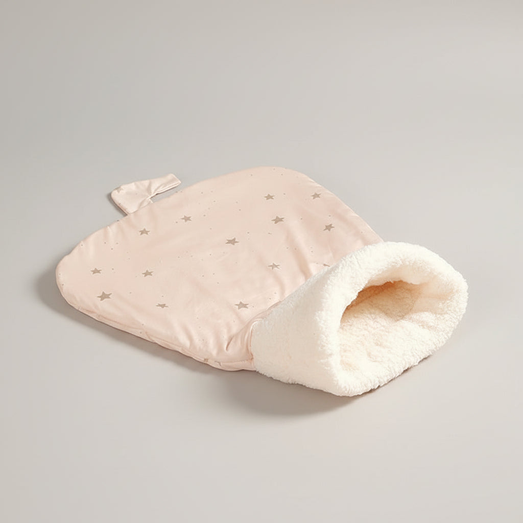 Cozy Cat Sleeping Bag With Pocket