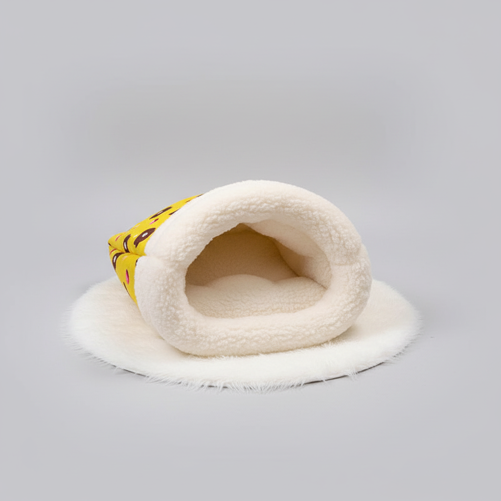 Cozy Cat Sleeping Bag With Pocket