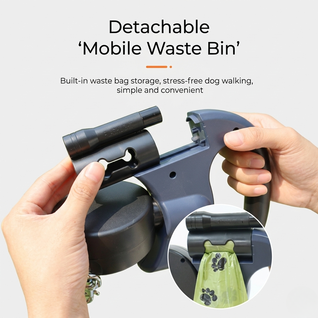 Dual Dog Leash With Anti-Tangle
