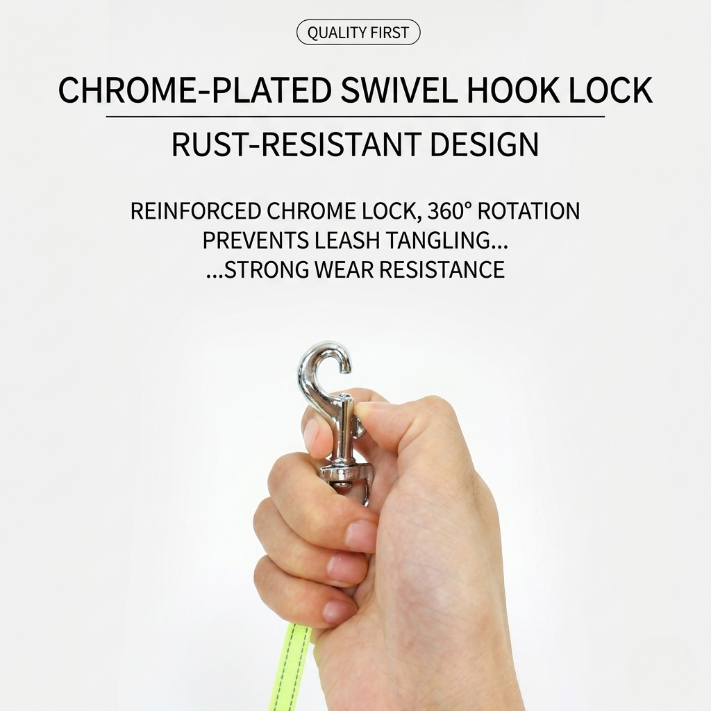 Dual Dog Leash With Anti-Tangle
