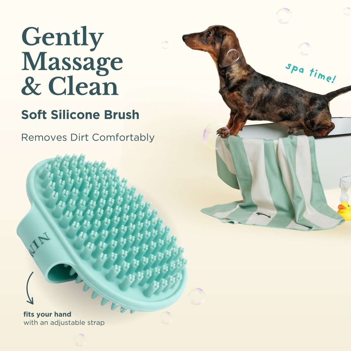 Elegant Grooming Kit with Lick Mat