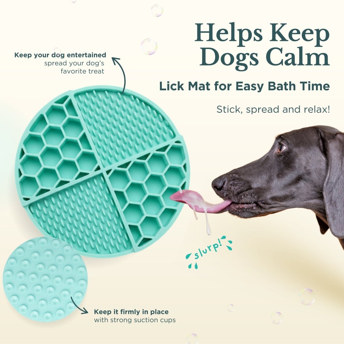 Elegant Grooming Kit with Lick Mat
