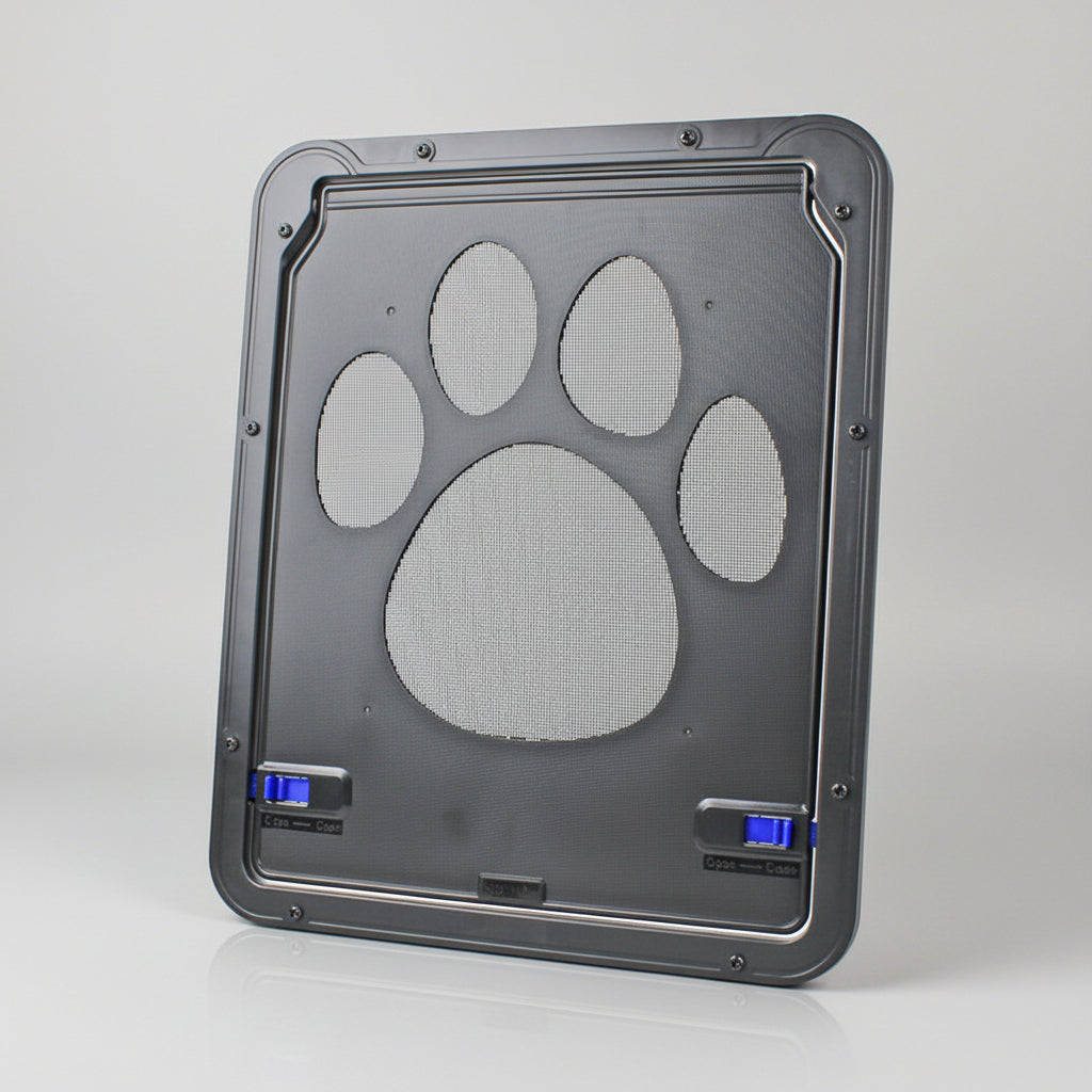 Elegant Pet Screen Door With Flexible Flap