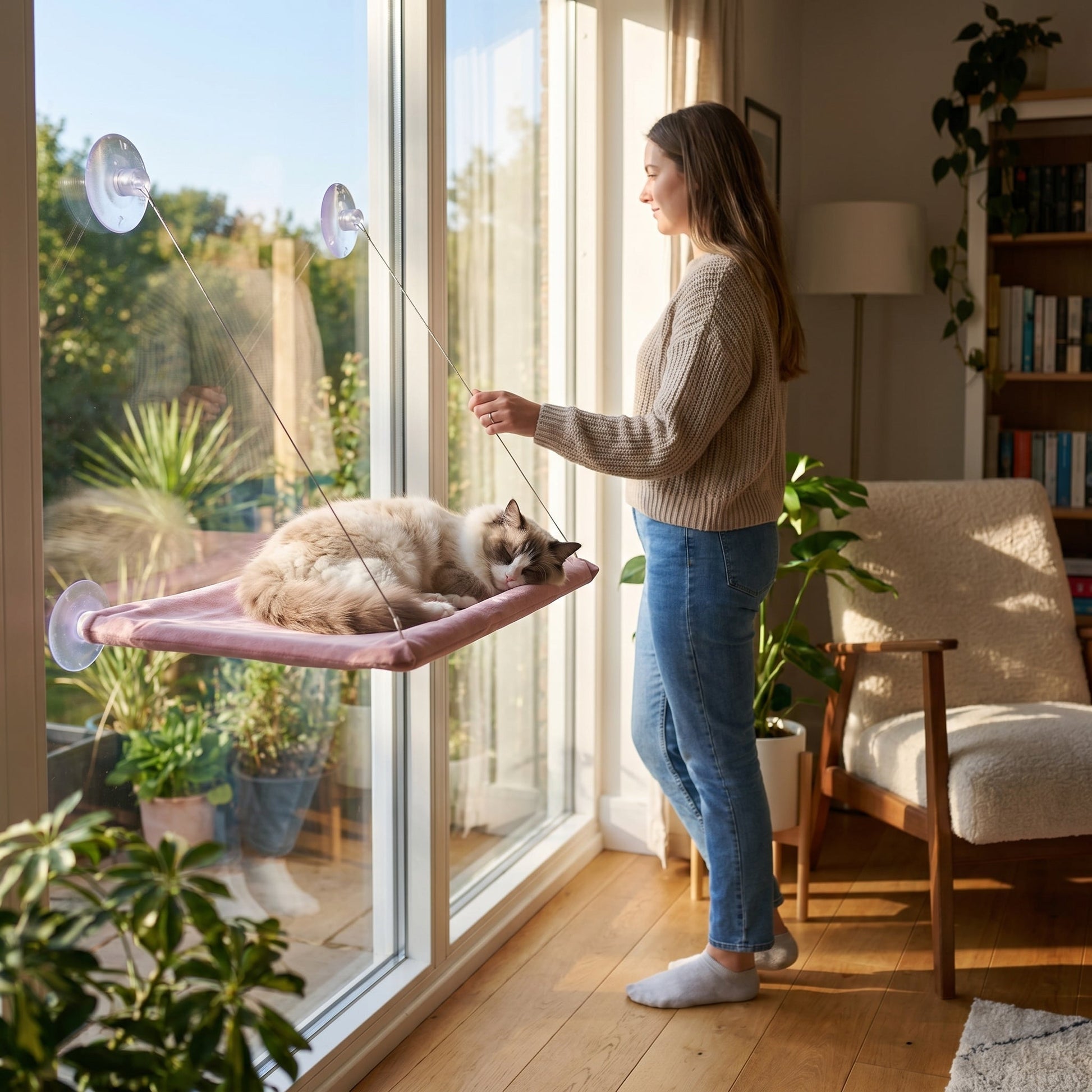 Elevated Window Hammock