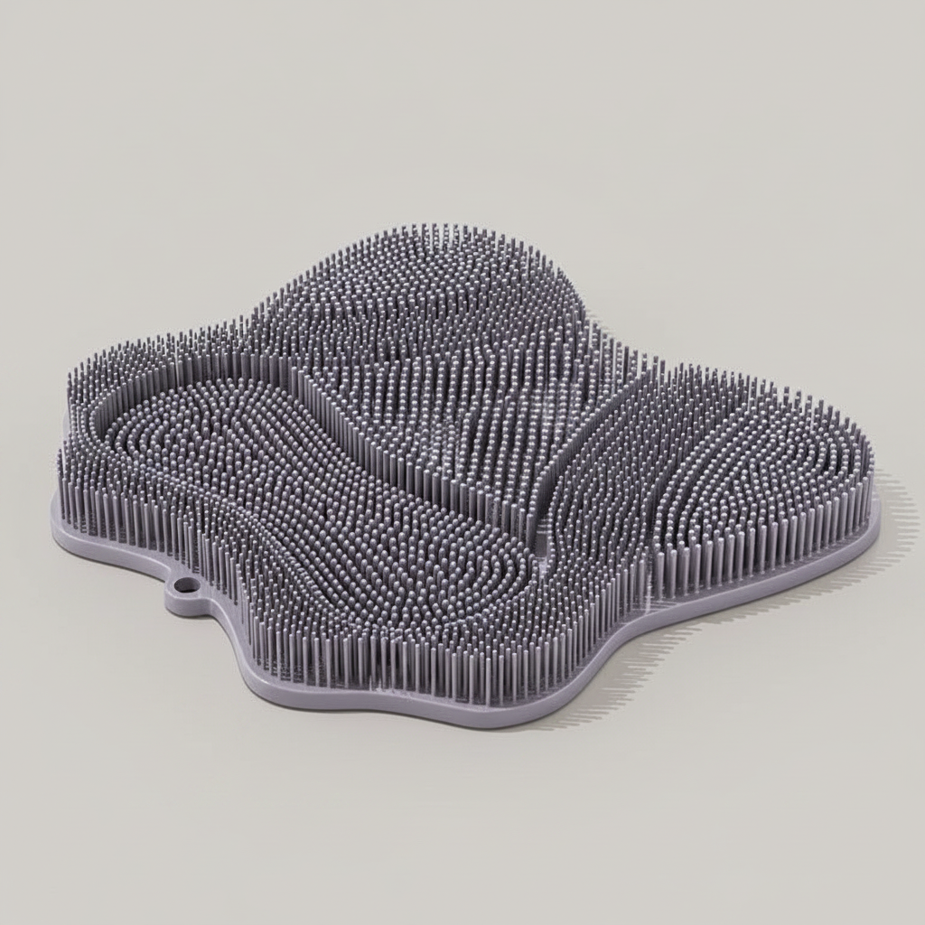 Grooming & Scratching Pad with Multi-Function Design