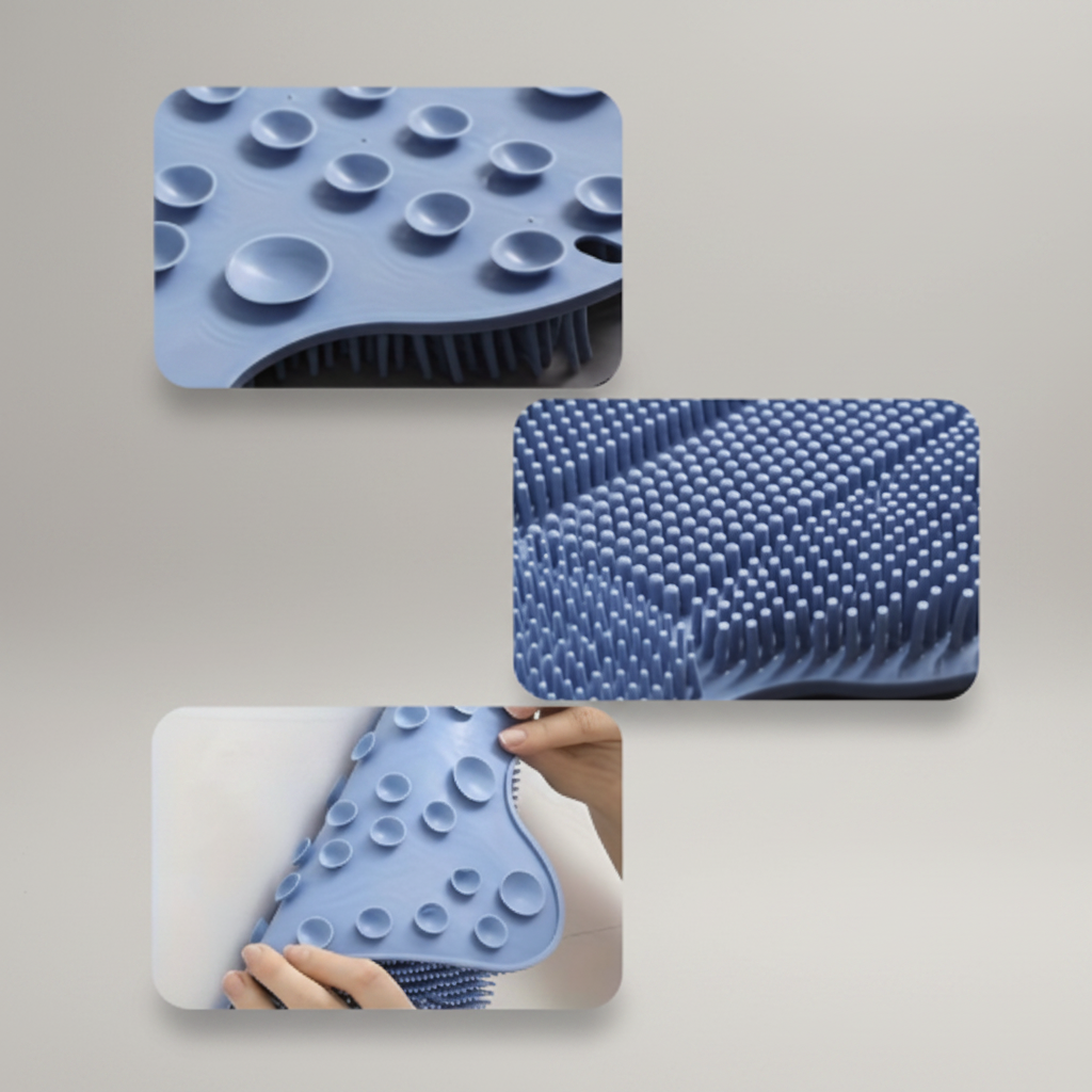 Grooming & Scratching Pad with Multi-Function Design