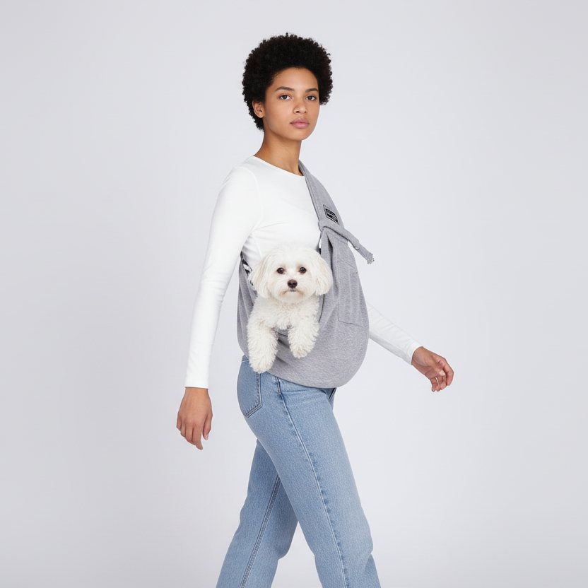 Hands-Free Crossbody Pet Sling Bag