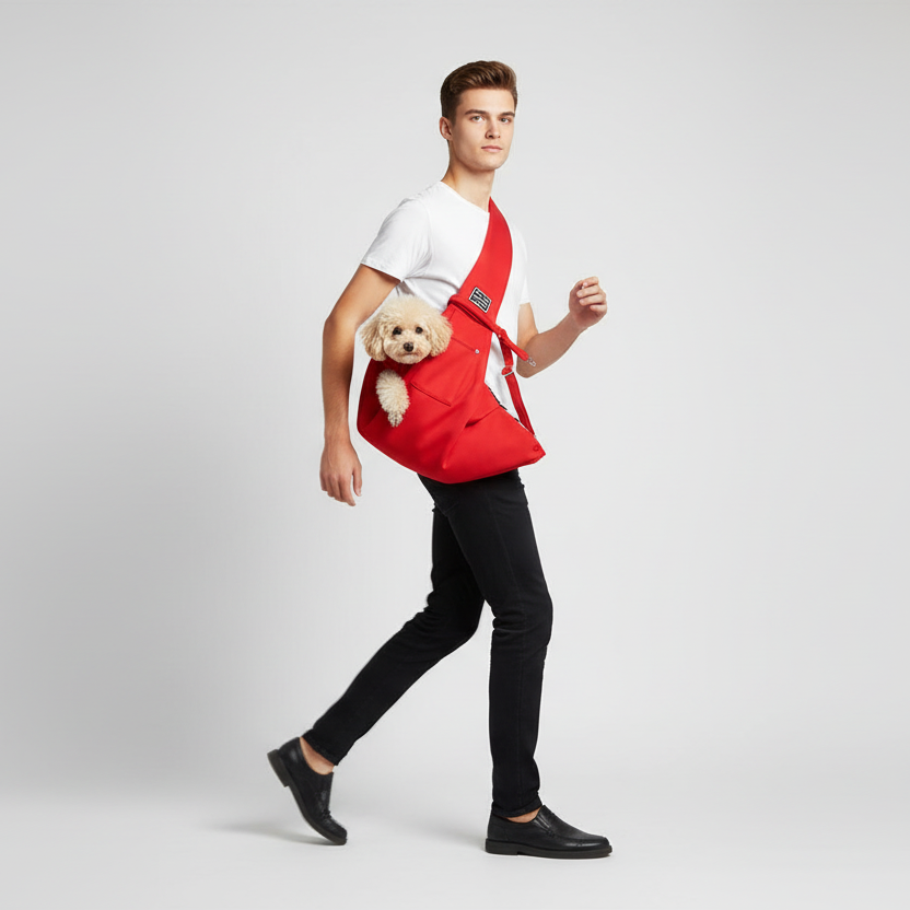 Hands-Free Crossbody Pet Sling Bag