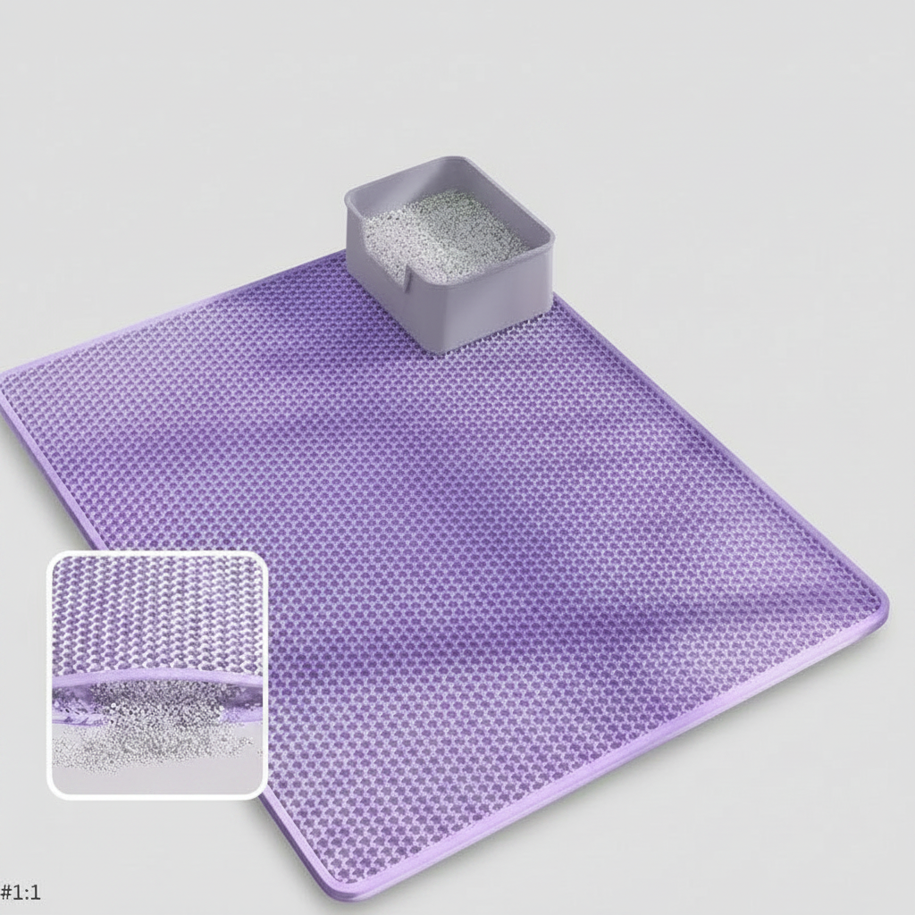 Honeycomb Litter Trapping Mat Double-Layer