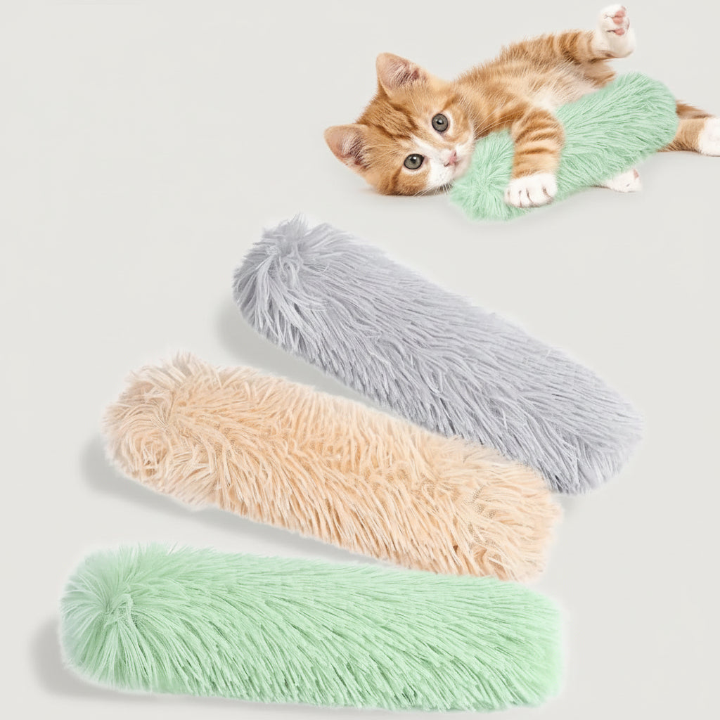 Interactive Plush Pillow With Catnip