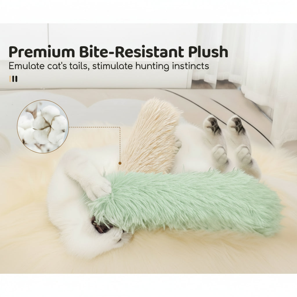 Interactive Plush Pillow With Catnip