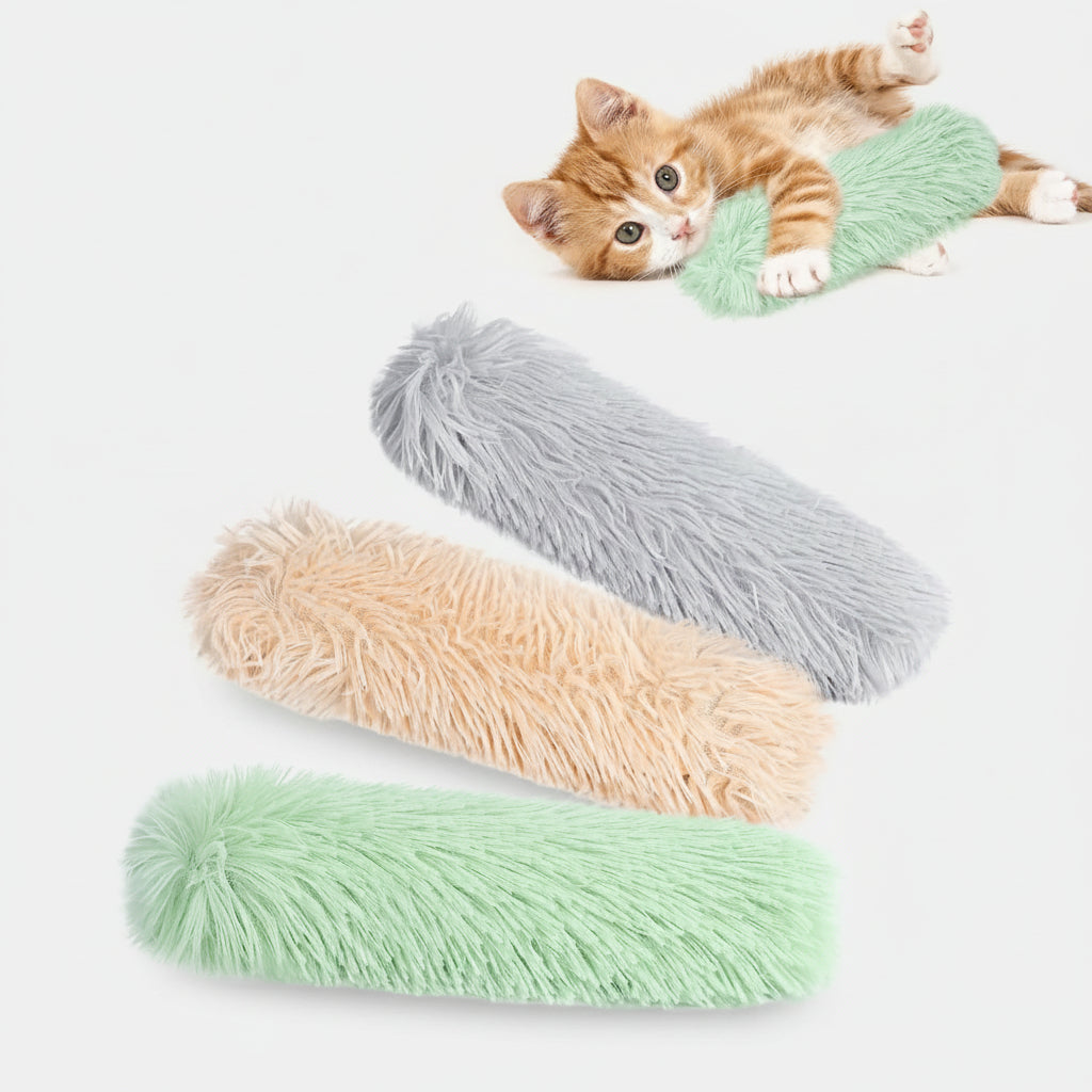 Interactive Plush Pillow With Catnip