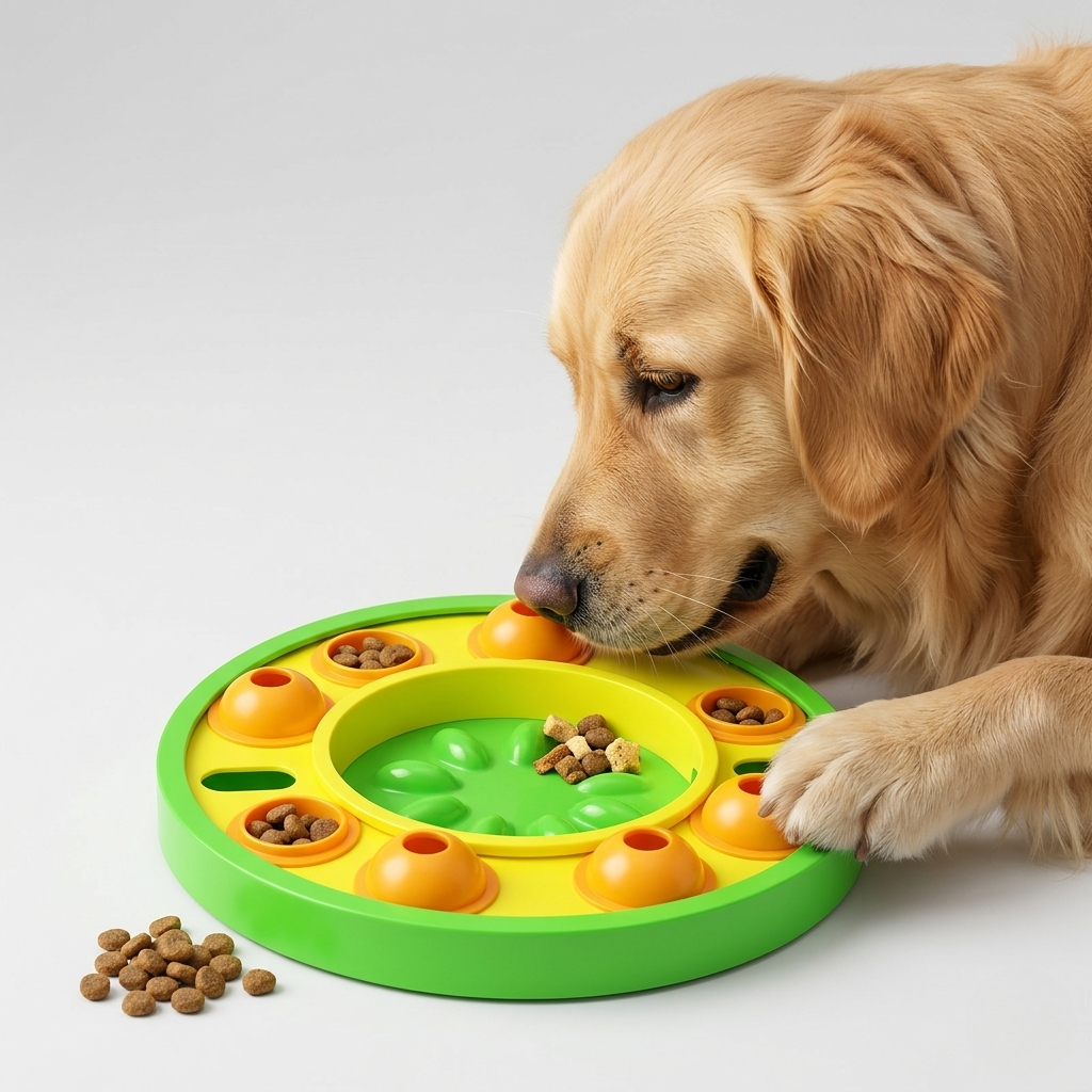 Interactive Puzzle Feeder