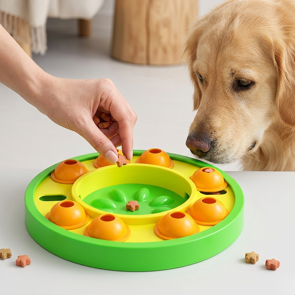 Interactive Puzzle Feeder