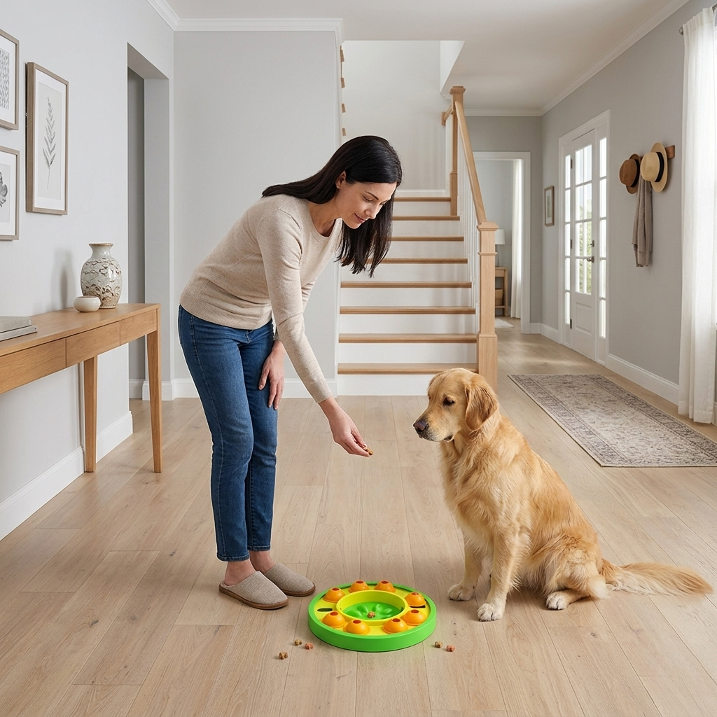 Interactive Puzzle Feeder