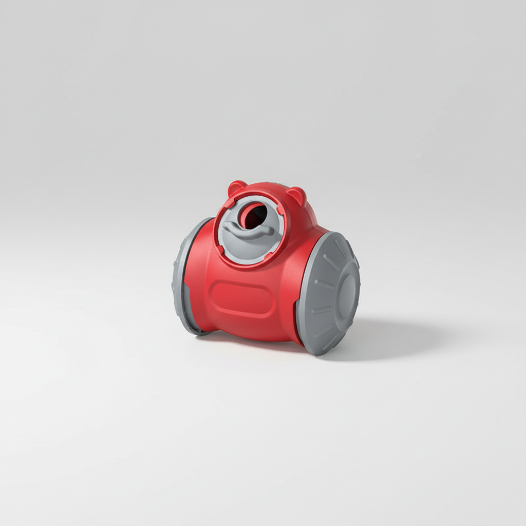 Interactive Slow Feeder Toy with Adjustable Release