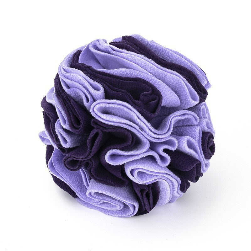 Interactive Snuffle Ball With Slow Feeding