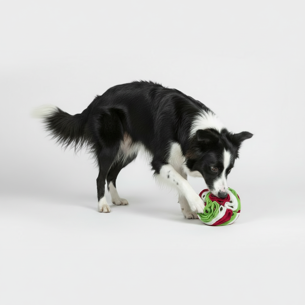 Interactive Snuffle Ball With Slow Feeding